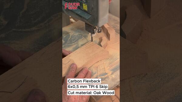 Video: Carbon Flexback 6x0,5 mm TPI 6 Skip