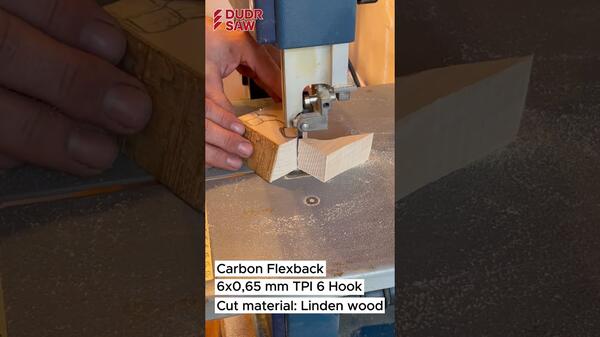 Video: Carbon Flexback 6x0,65 mm TPI 6 Hook